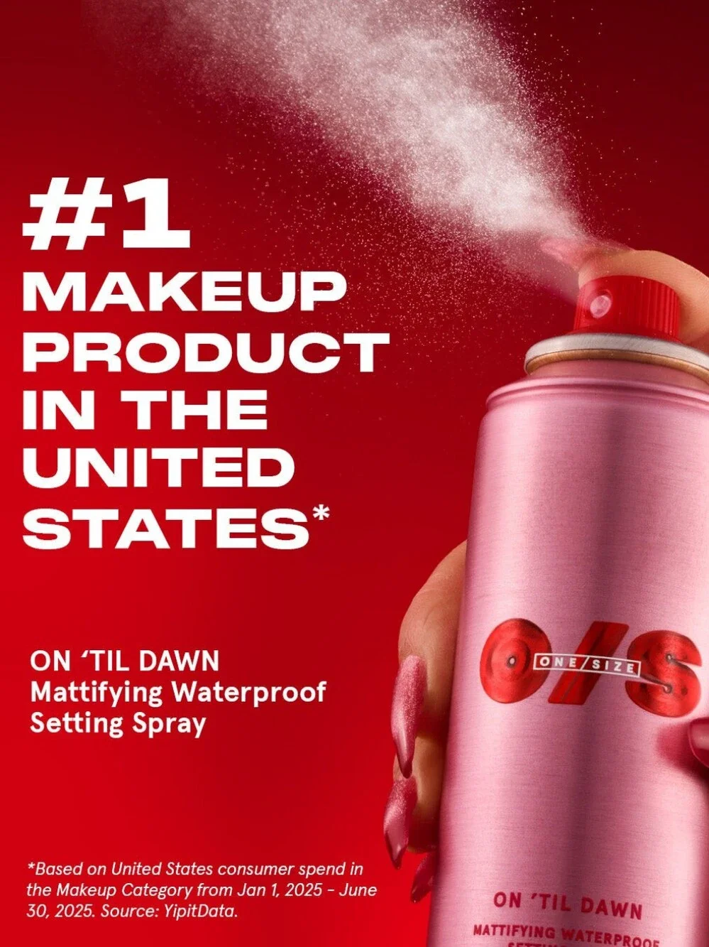 One Size 16 Hour Mattifying Makeup Setting Spray - Full Size